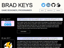 Tablet Screenshot of bradkeys.com
